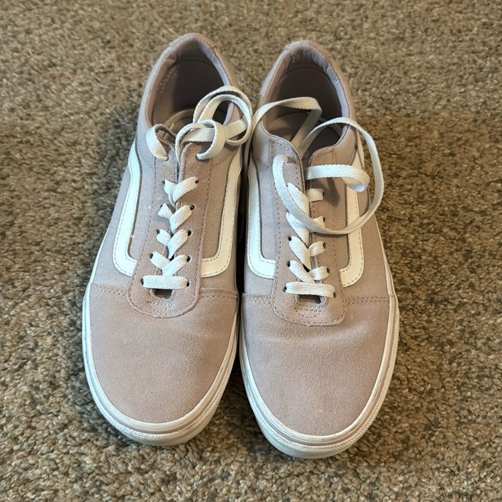 Van’s pink sneakers, size 8